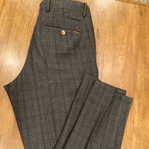 Plaid Massimo Dutti Pants
